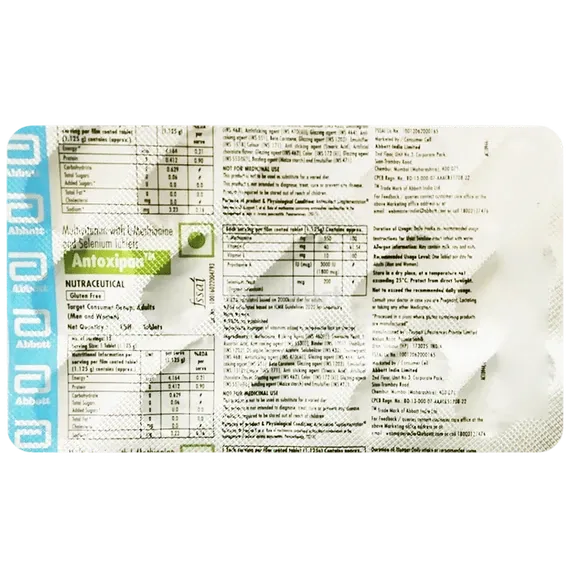 antoxipan tablet 15's